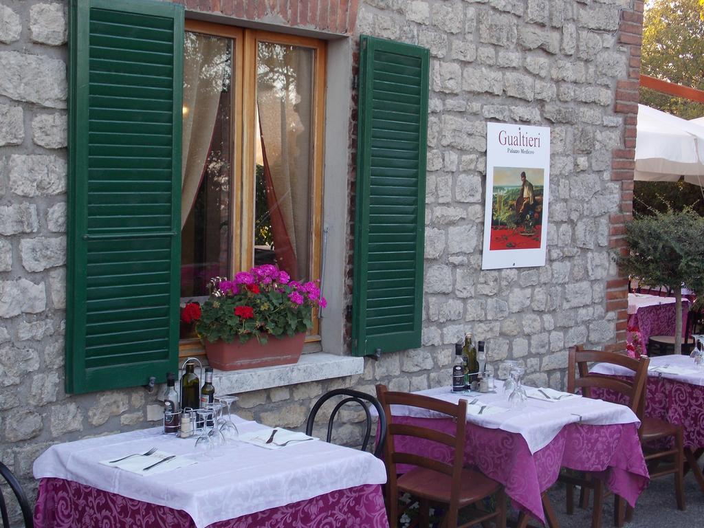 Osteria Belvedere San Leo Exterior foto